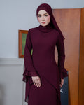 INARA KURUNG - BURGUNDY